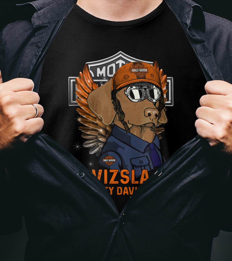 Vizsla Harley Davidson Motorcycles 140 T-Shirt