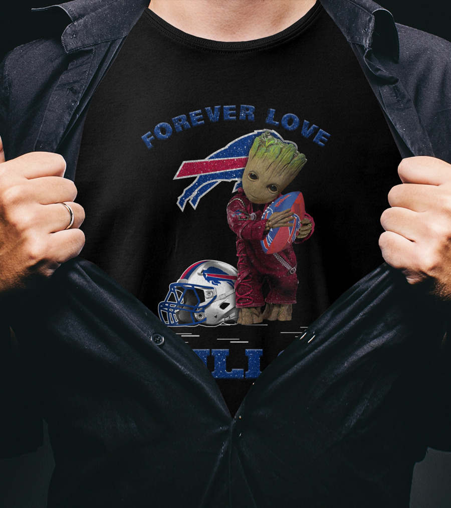 Forever Love Bills Groot Buffalo Bills Football T-Shirt