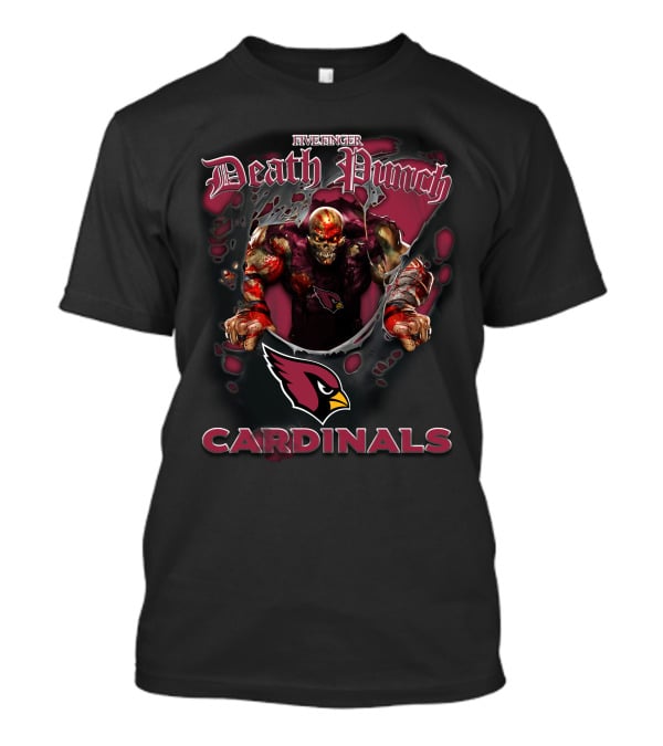 Five Finger Death Punch Cardinals Nfl Football Fans Arizona T-Shirt
