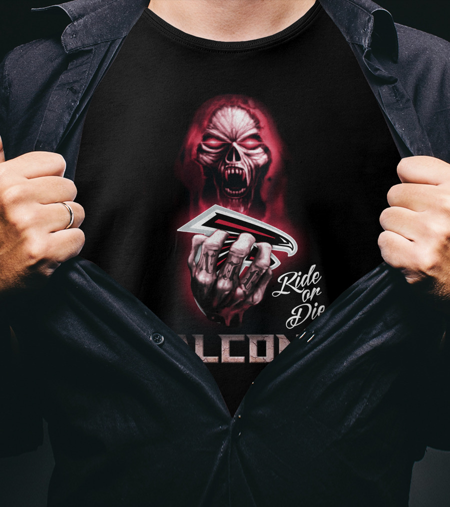 Atlanta Falcons Ride Or Die Nfl 146 Hd0002 T-Shirt
