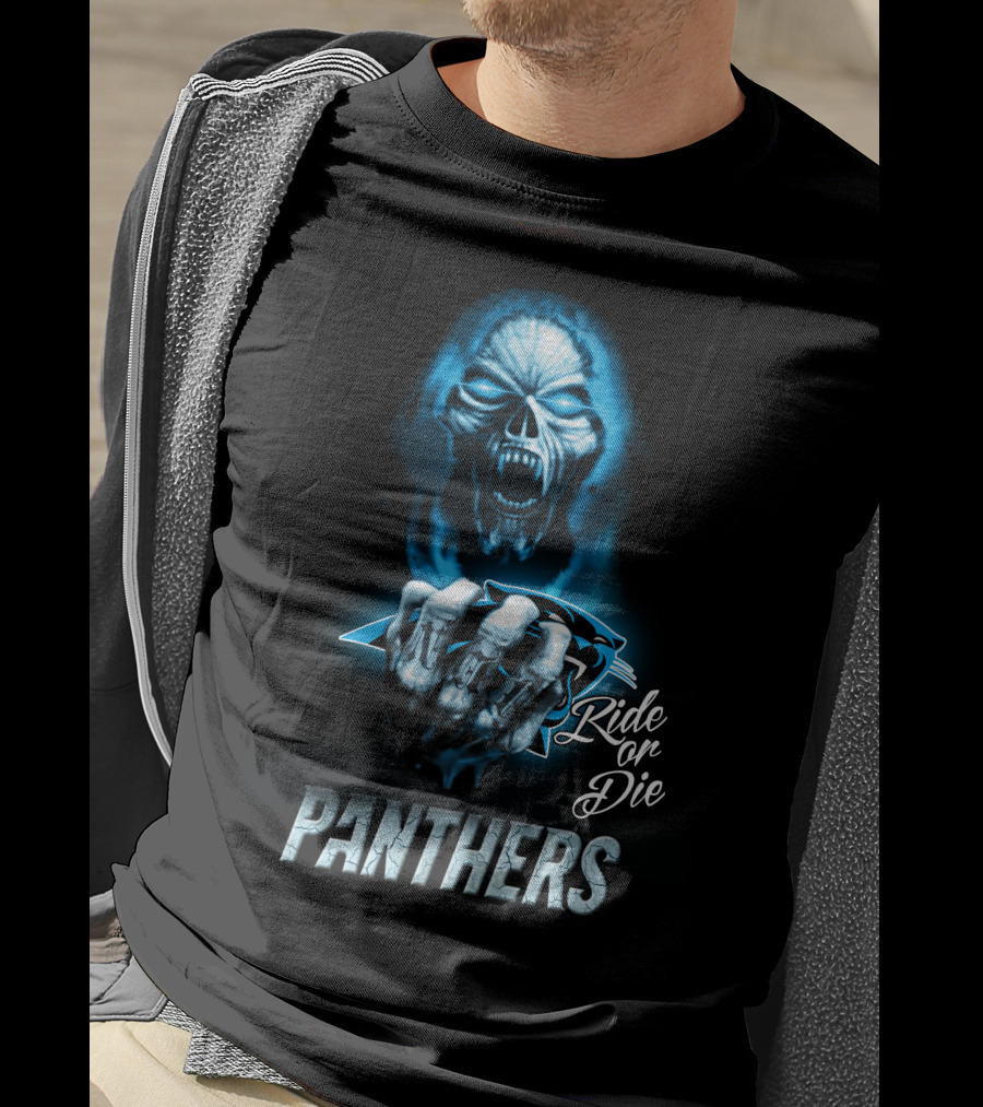 Carolina Panthers Ride Or Die Nfl 146 Hd0005 T-Shirt