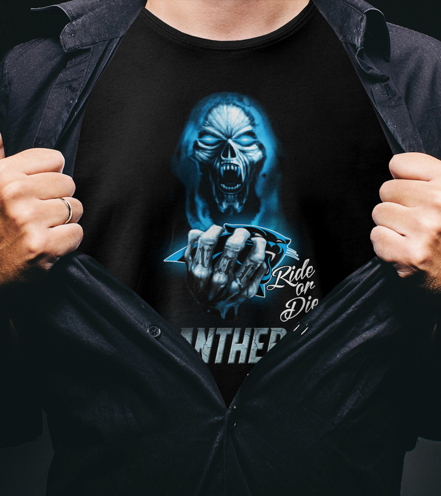 Carolina Panthers Ride Or Die Nfl 146 Hd0005 T-Shirt