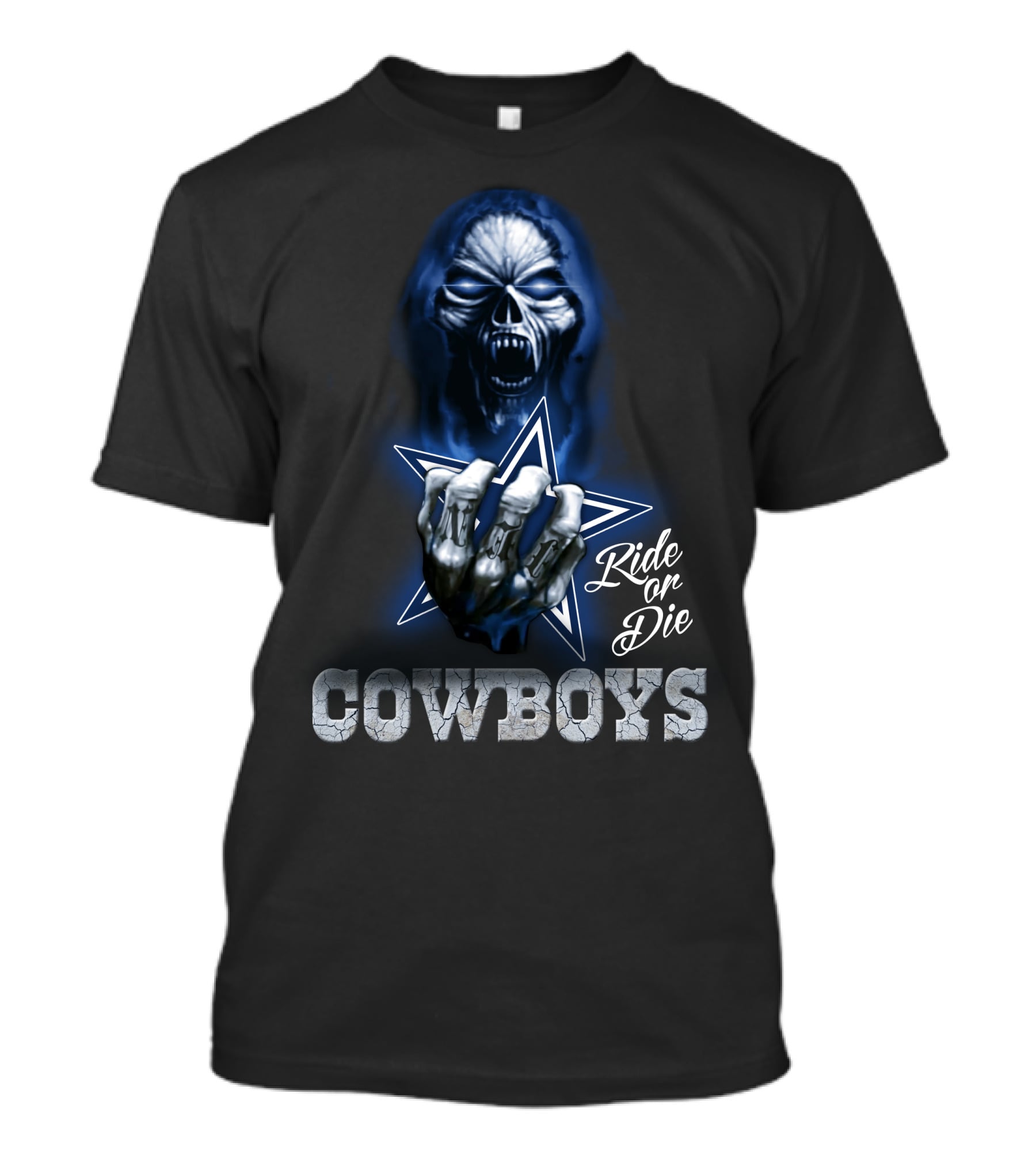 Ride Or Die Cowboys Nfl Dallas T-Shirt