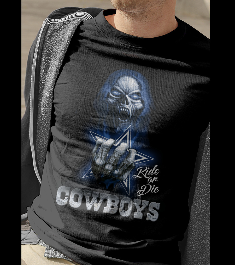 Ride Or Die Cowboys Nfl Dallas T-Shirt