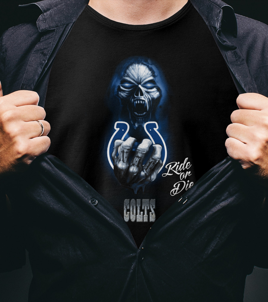 Colts Ride Or Die Nfl Indianapolis Colts 146 Hd0014 T-Shirt