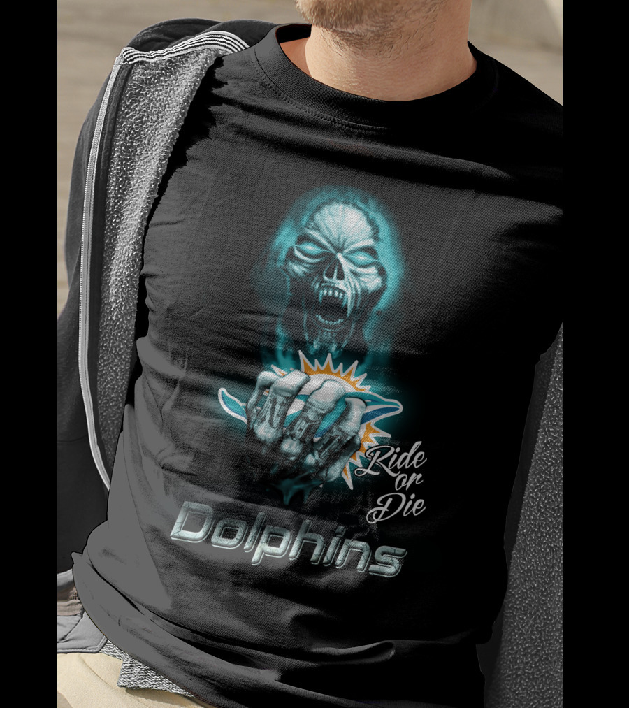 Ride Or Die Miami Dolphins Nfl T-Shirt