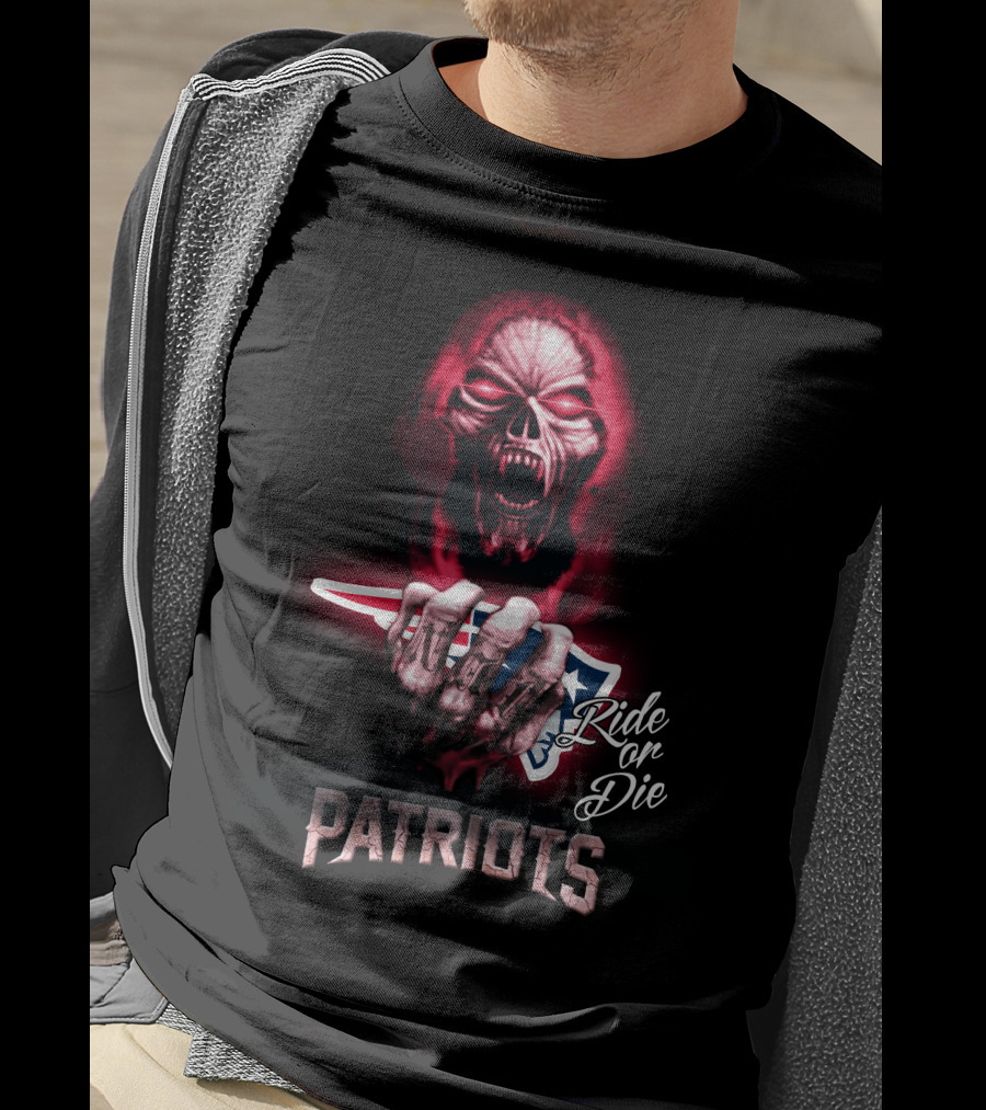 Nfl New England Patriots Ride Or Die 146 Hd0022 T-Shirt