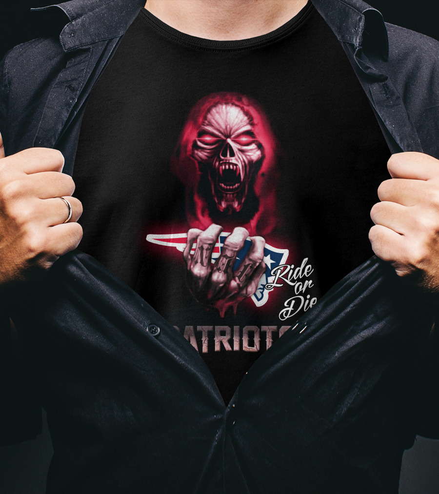 Nfl New England Patriots Ride Or Die 146 Hd0022 T-Shirt
