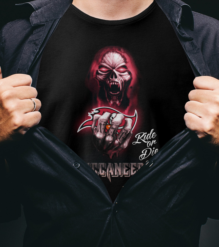 Nfl Tampa Bay Buccaneers Ride Or Die 146 Hd0030 T-Shirt