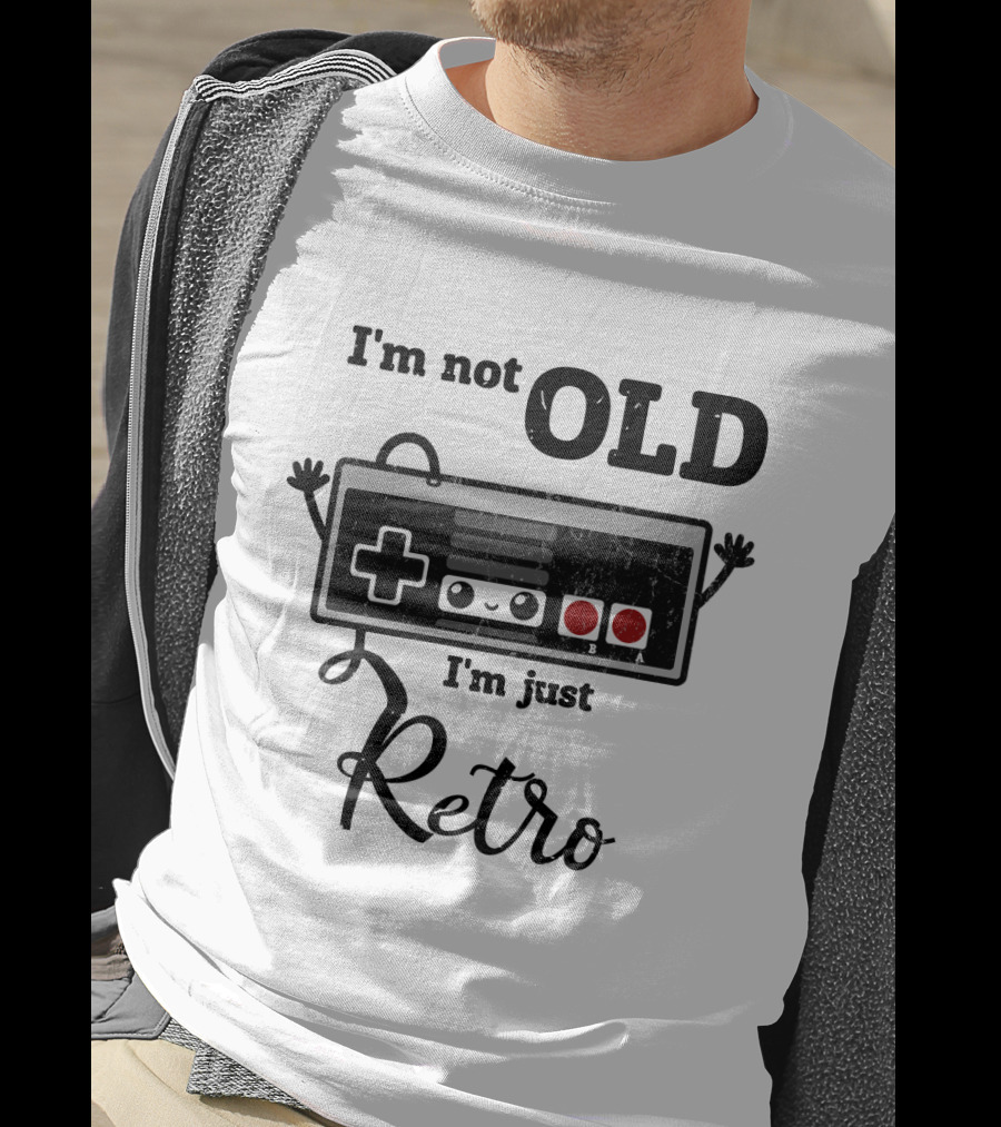 I'm Not Old I'm Just Retro Controller T-Shirt