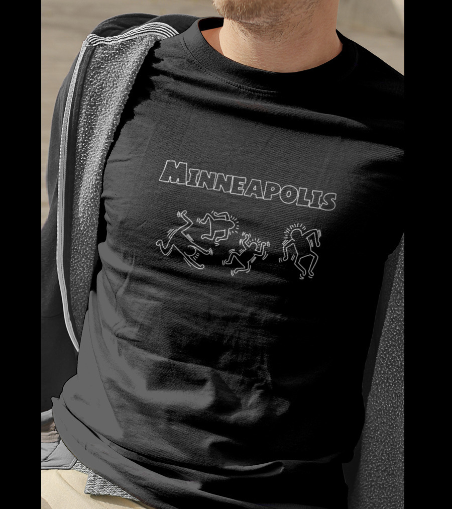 Minneapolis Dance Figures Drawing T-Shirt
