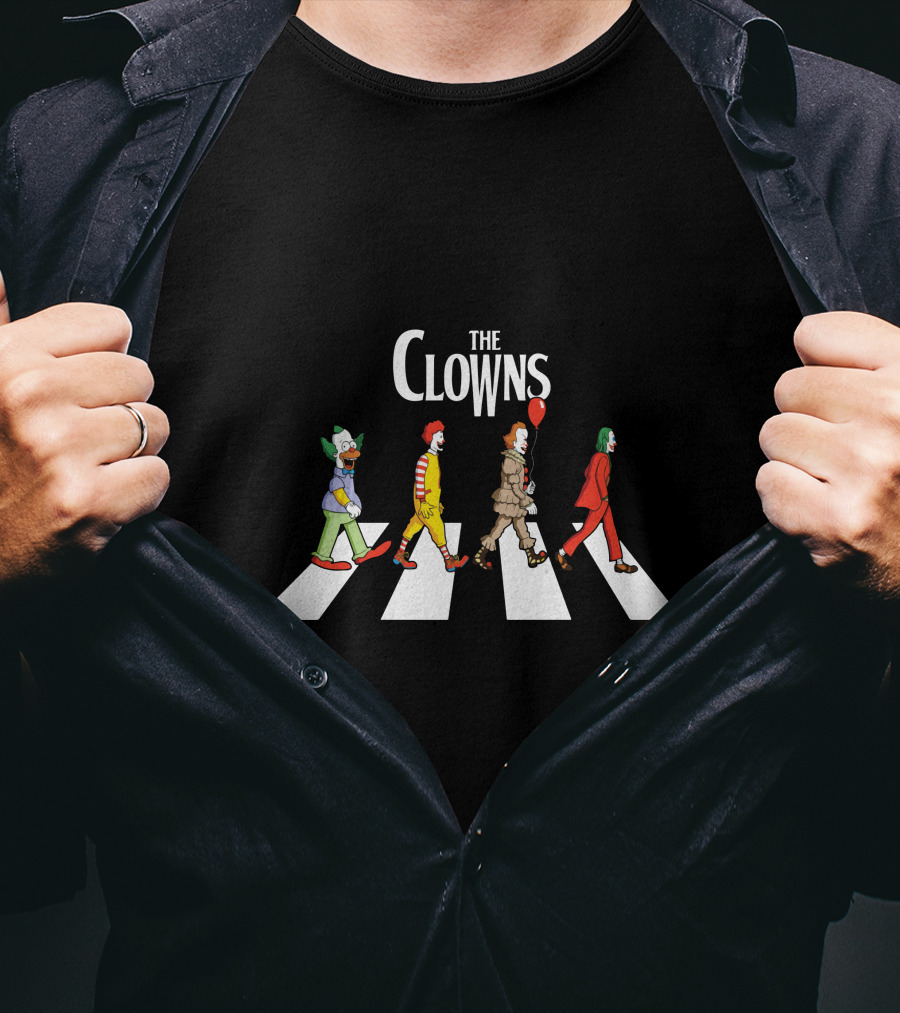 The Clowns Abbey Road T-Shirt