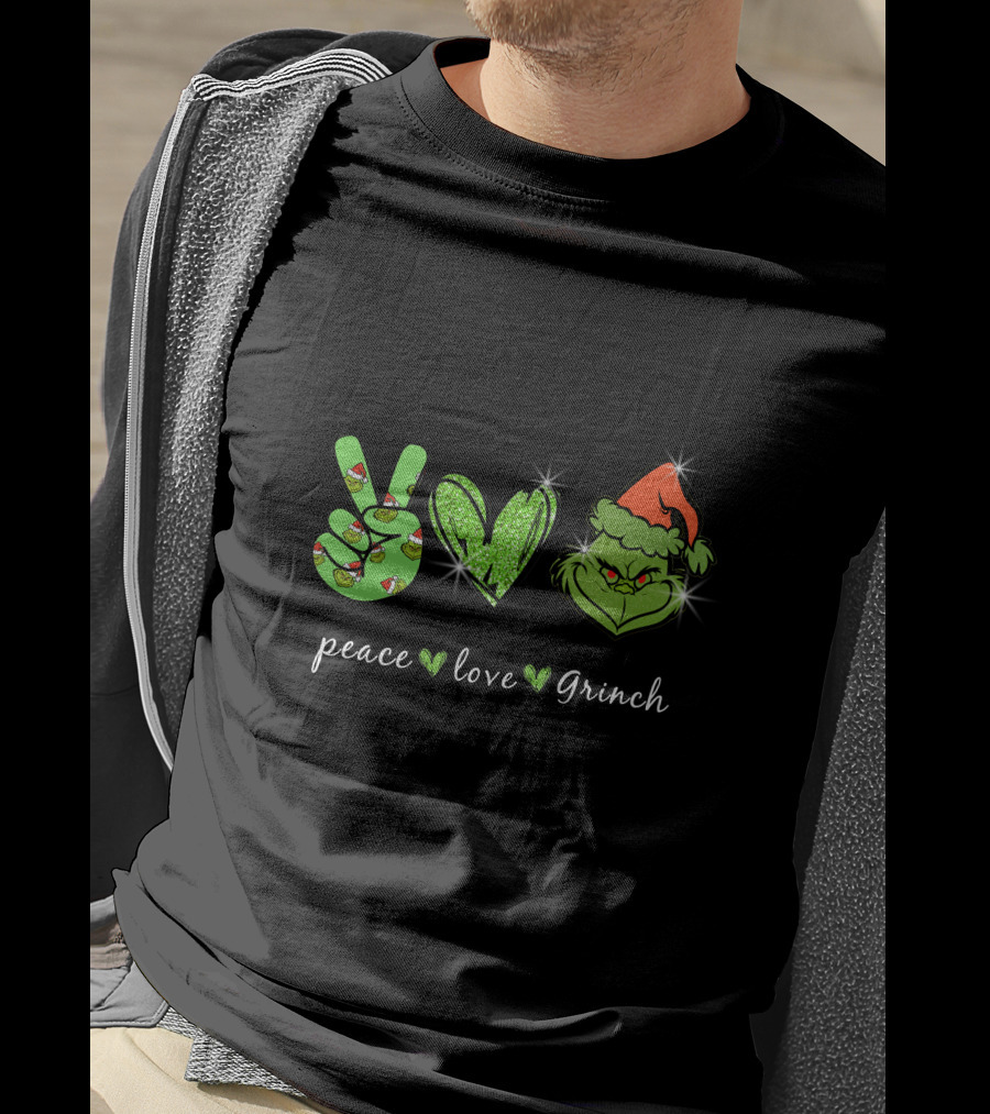 Peace Love Grinch T-Shirt