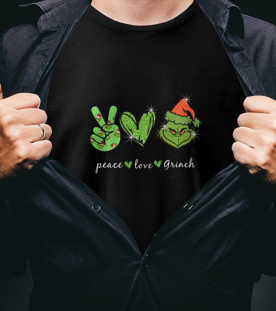 Peace Love Grinch T-Shirt