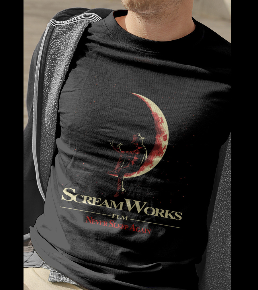 Scream Works Elm Never Sleep Again T-Shirt