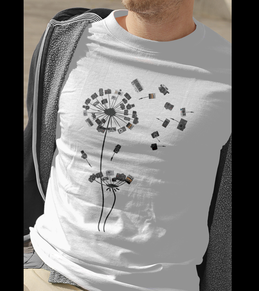 Camera Collection Dandelion T-Shirt