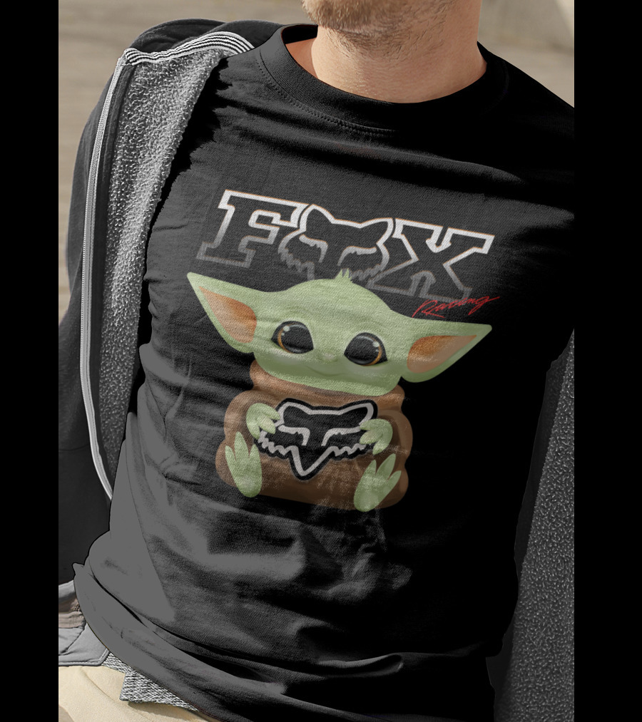 PVT Baby Yoda FOX Racing Motocross T-Shirt