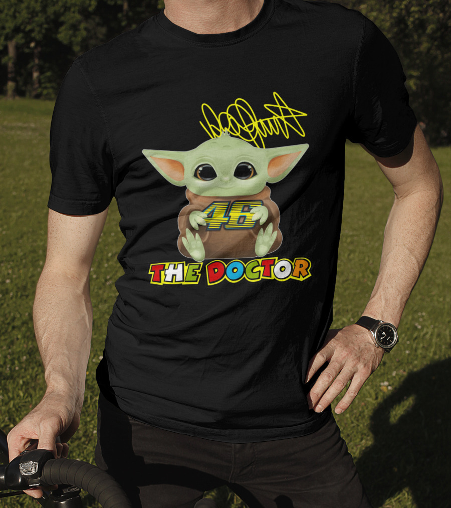 Valentino Rossi Baby Yoda The Doctor 46 T-Shirt