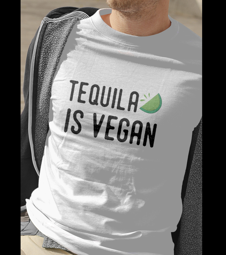 Tequila Is Vegan Lime Slice T-Shirt
