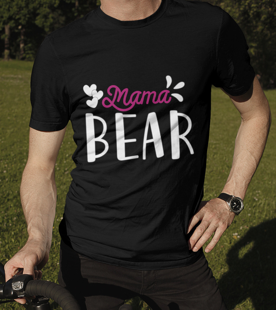 Mama Bear Heart Elements T-Shirt