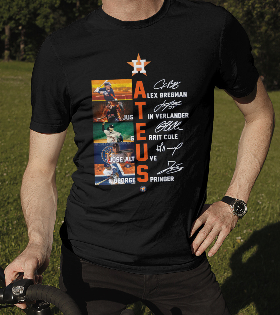 Houston Astros HA Hate Us Alex Bregman Justin Verlander Gerrit Cole Jose Altuve George Springer T-Shirt
