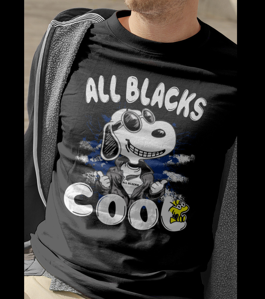 All Blacks Cool Snoopy T-Shirt