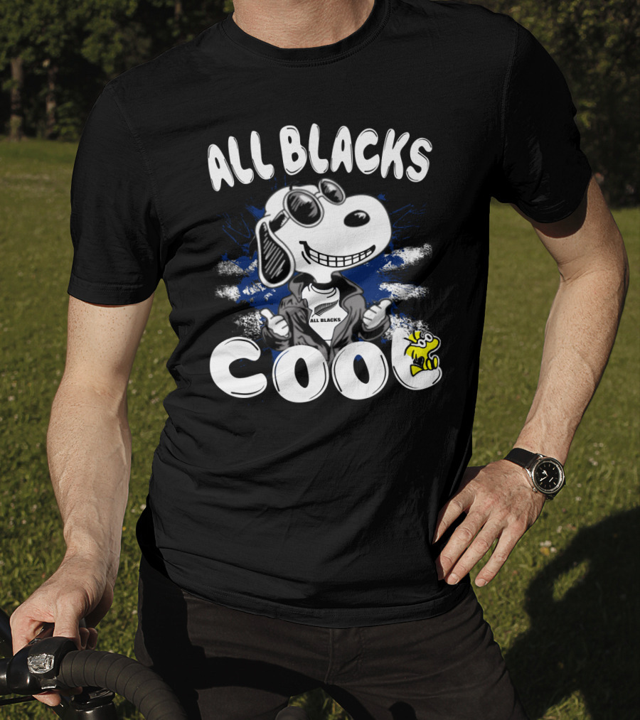 All Blacks Cool Snoopy T-Shirt