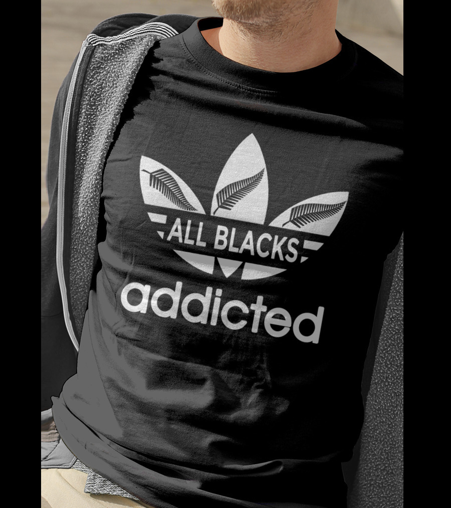 All Blacks Addicted Fern T-Shirt