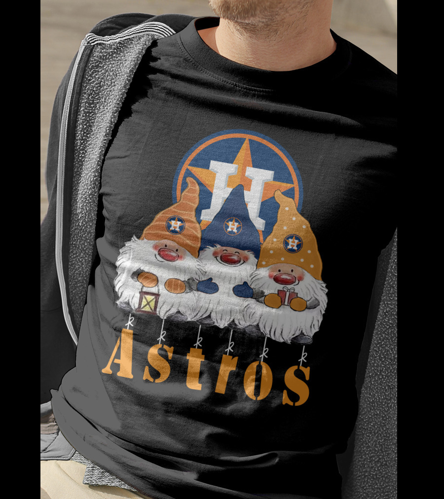 Houston Astros Santa Gnomes H T-Shirt