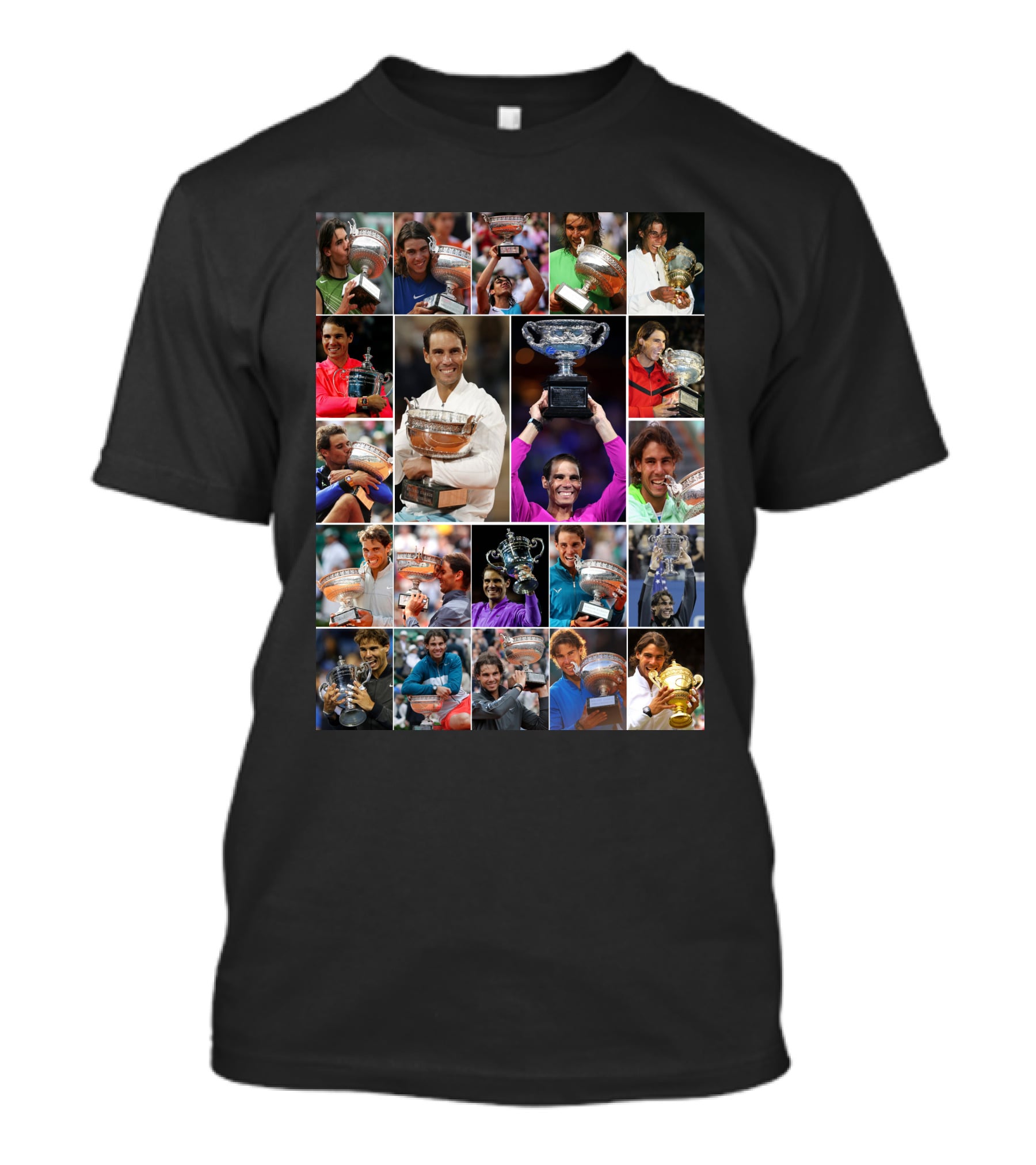 Nadal Trophy Collection 21 Grand Slam Victories T-Shirt