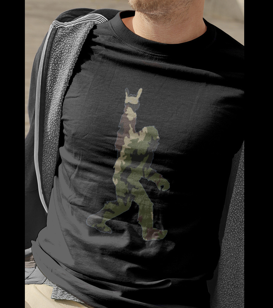 Bigfoot Rockandroll Camo T-Shirt