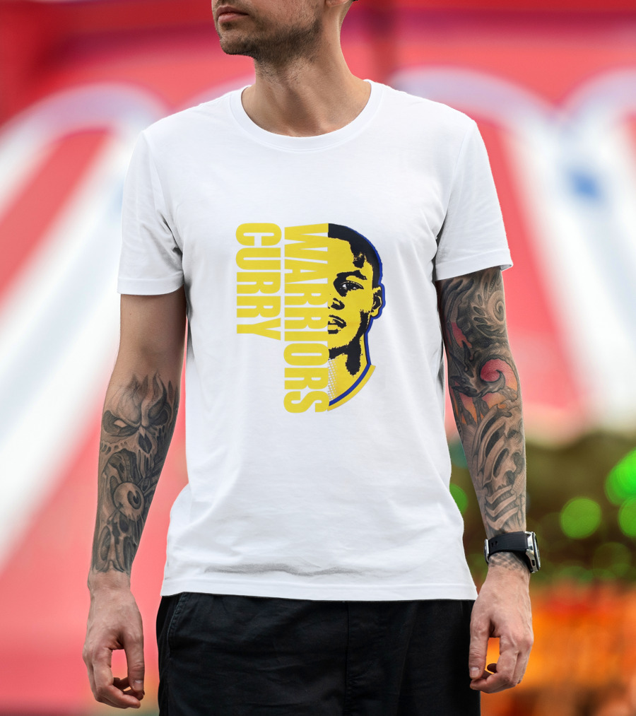 Warriors Curry Iconic Basketball Jersey Enthusiasts Premium T-Shirt