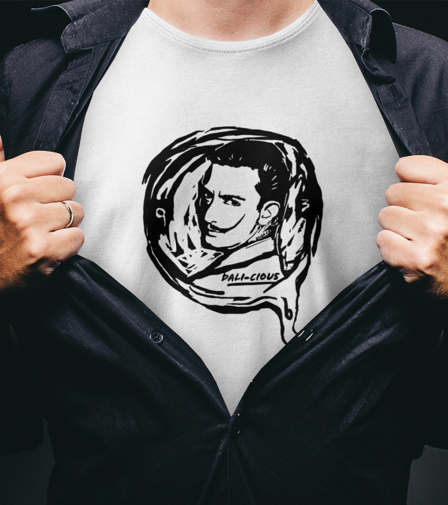Salvador Dalí-Cious Expressionist Unique Eccentric T-Shirt