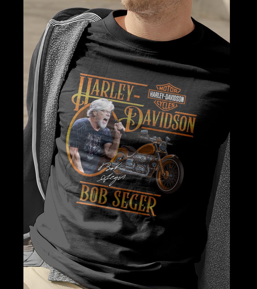 Harley Davidson Motor Cycles Bob Seger T-Shirt
