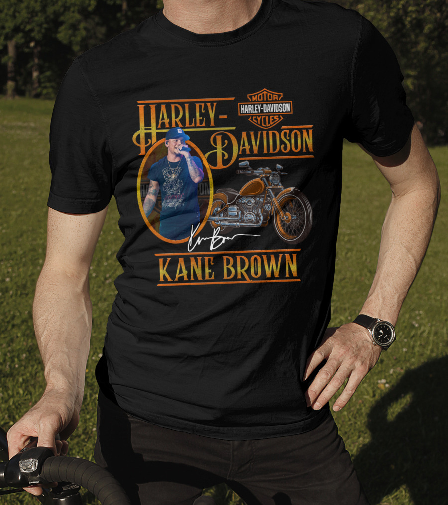 Kane Brown Harley Davidson Motor Cycles T-Shirt