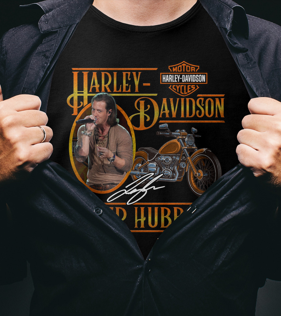 Harley Davidson Tyler Hubbard Motorcycles T-Shirt