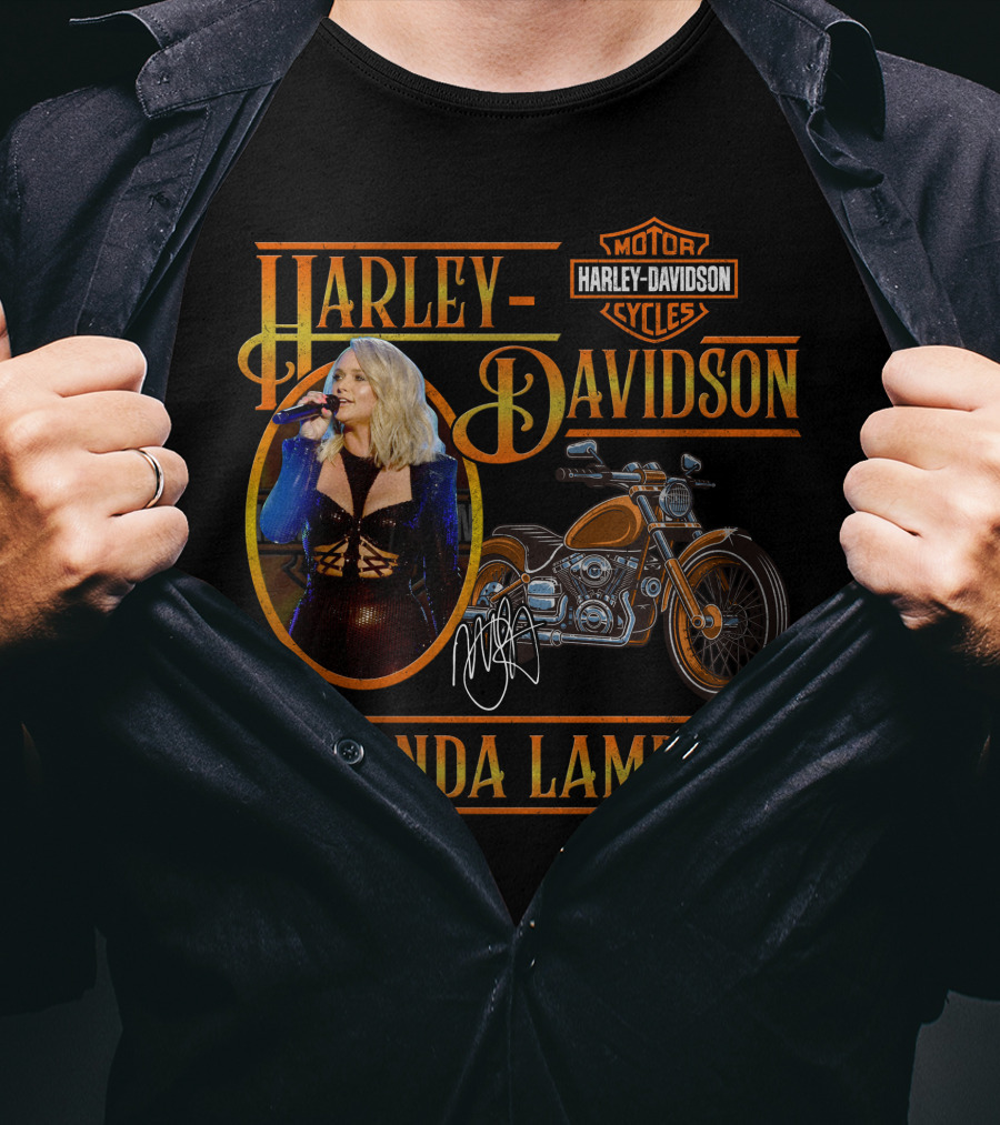 Miranda Lambert Harley Davidson Motorcycles T-Shirt