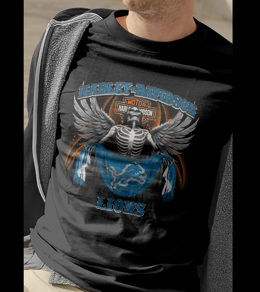 Harley Davidson Motor Lions T-Shirt