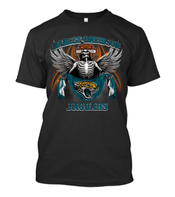 Harley Davidson Motor Jacksonville Jaguars T-Shirt