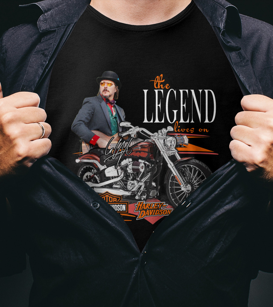 The Legend Lives On Harley Davidson Cycles T-Shirt