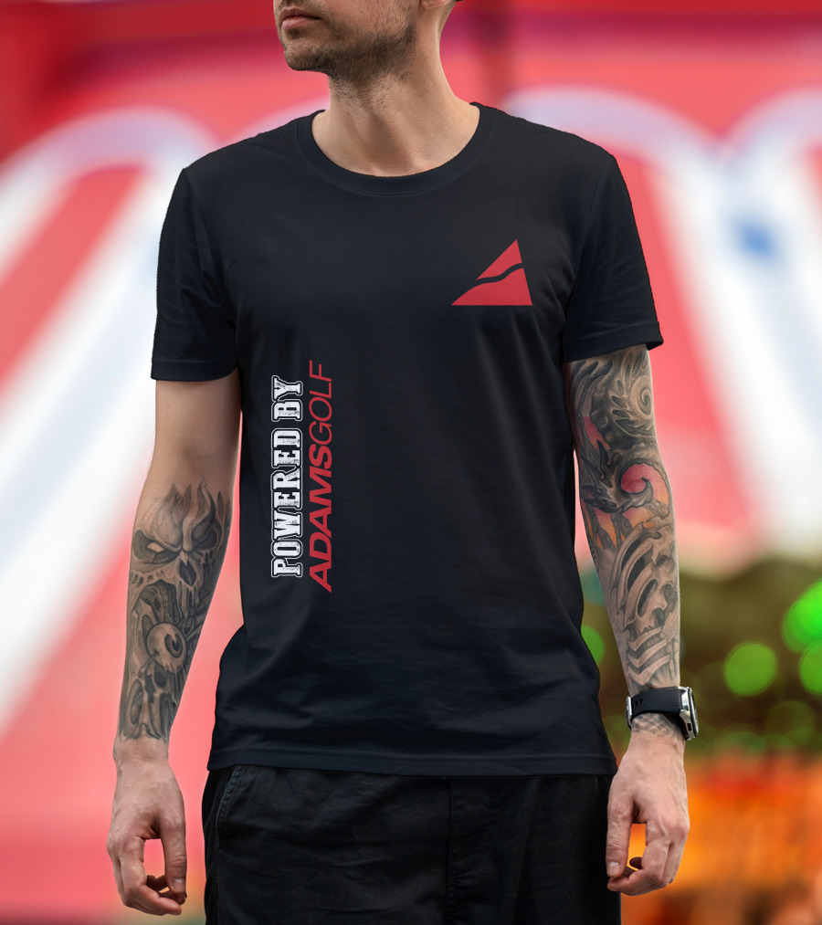 POWERED BY ADAMS GOLF T-Shirt