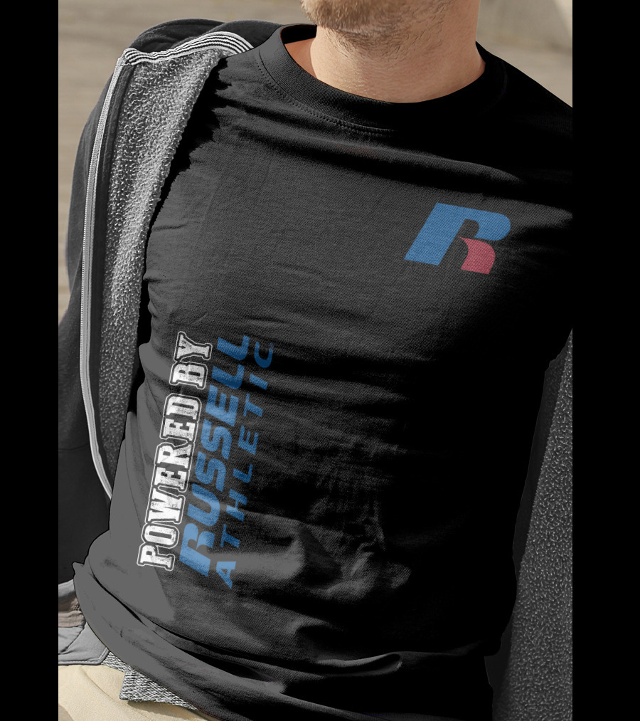 Powered By Russell Athletic R T-Shirt