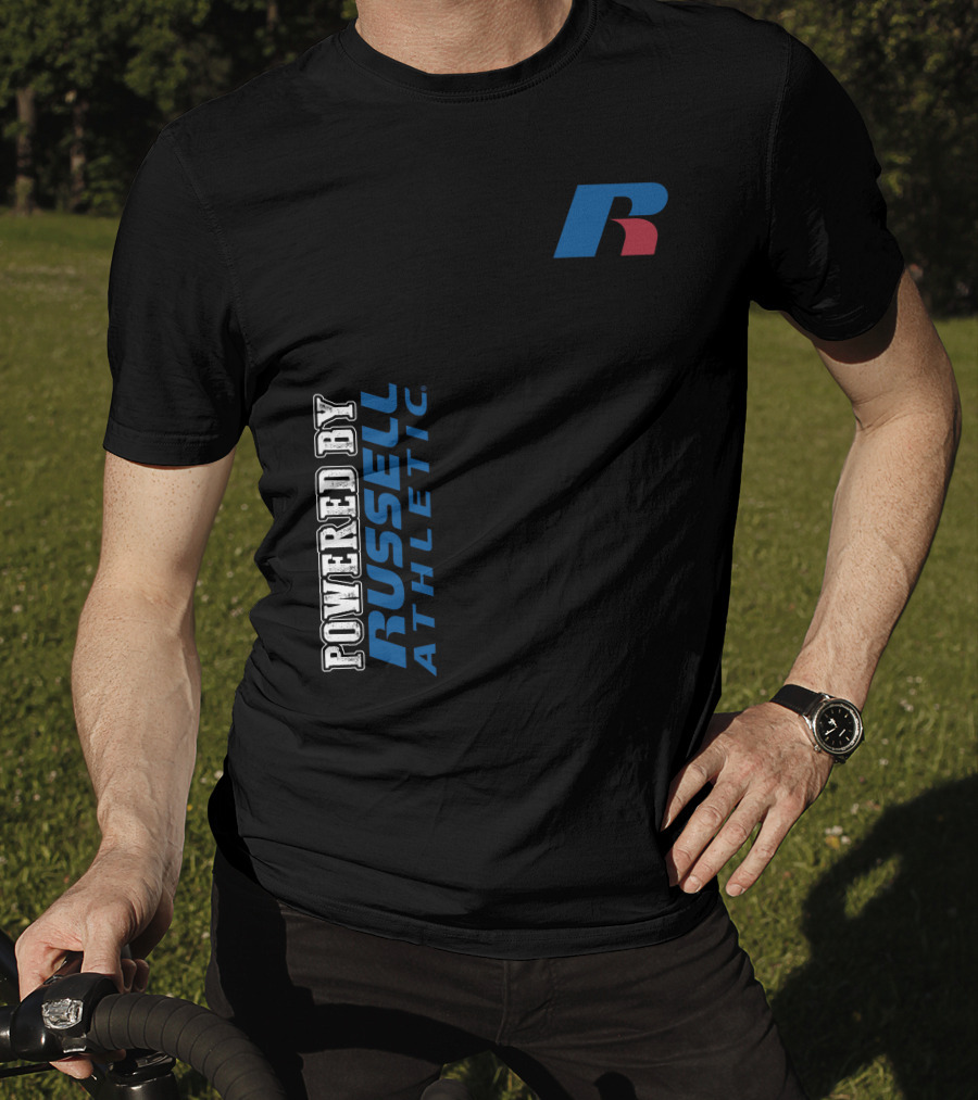 Powered By Russell Athletic R T-Shirt