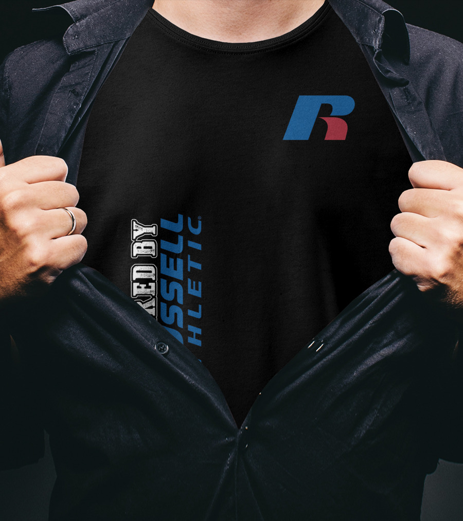 Powered By Russell Athletic R T-Shirt