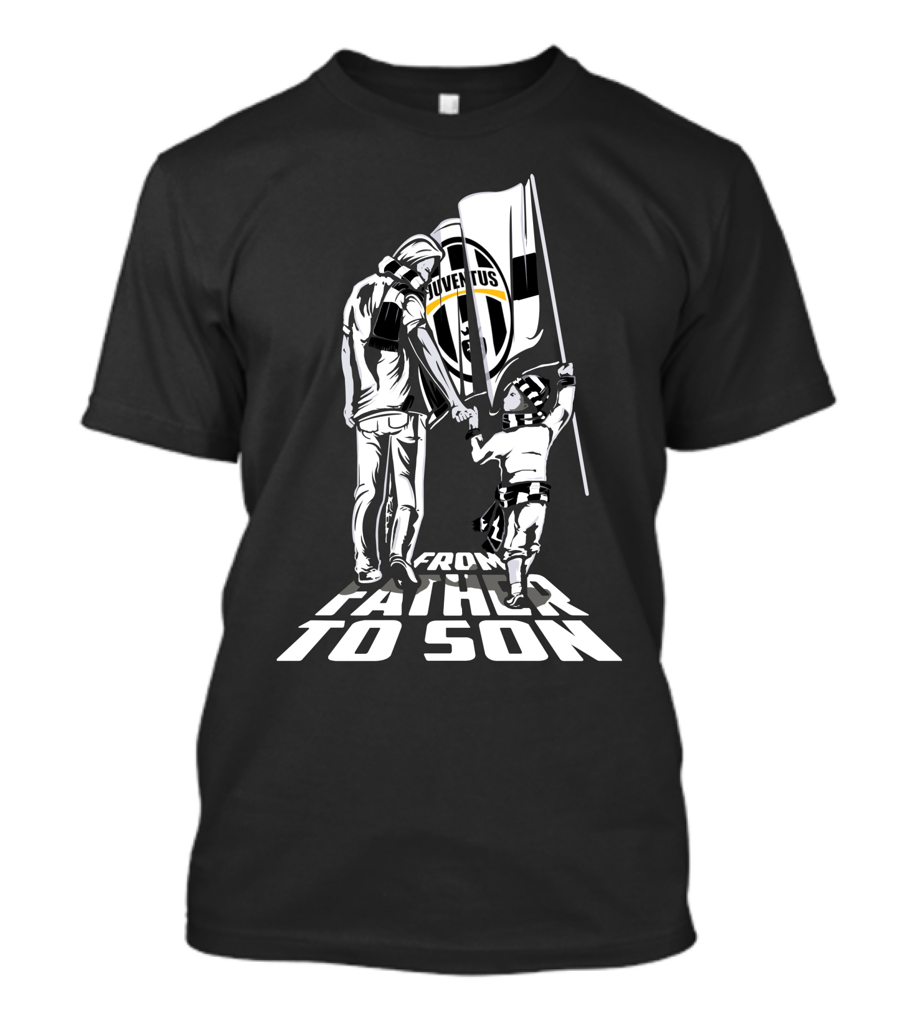 Juventus From Father To Son T-Shirt