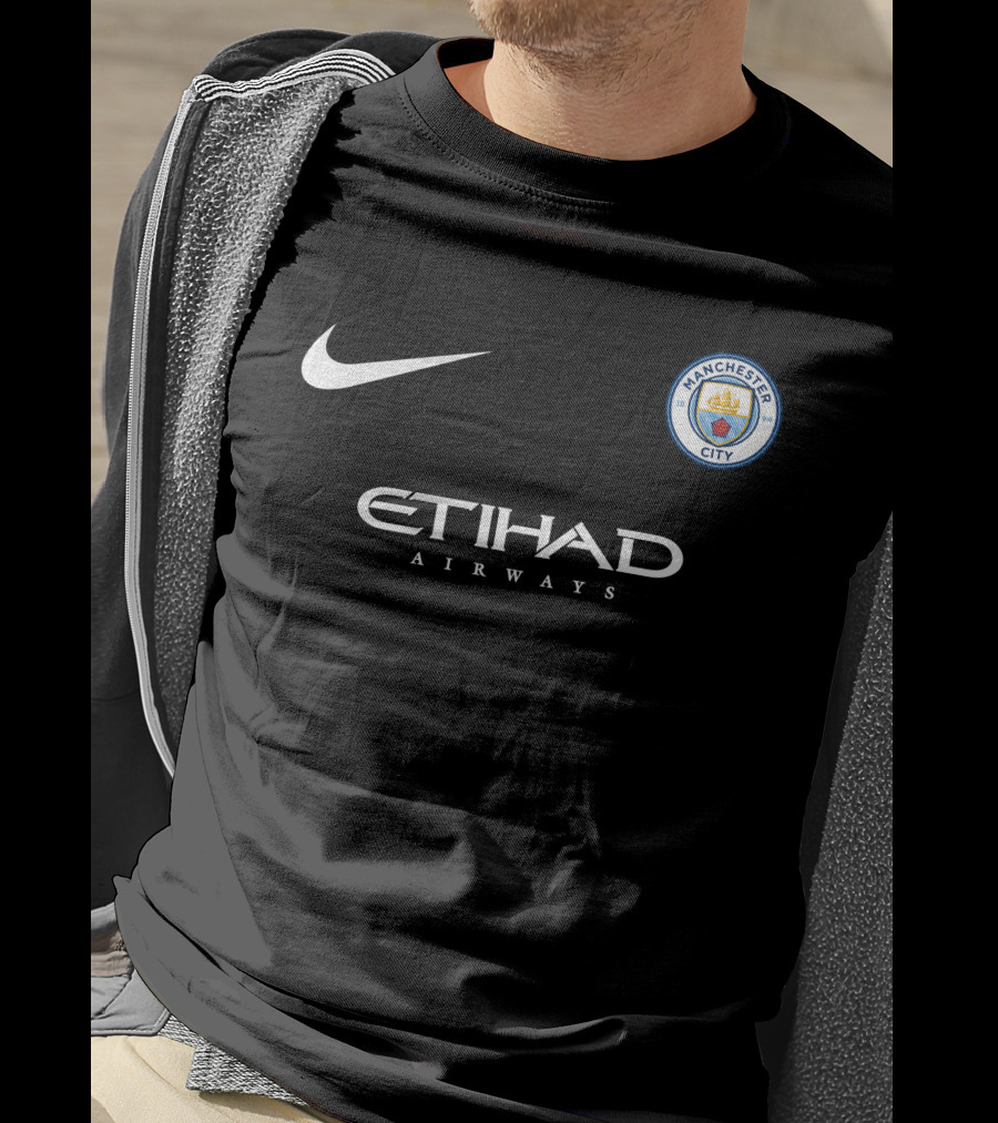 Manchester City Etihad Airways T-Shirt