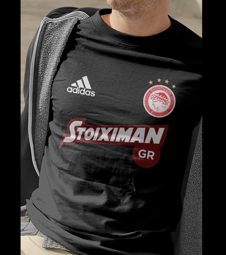 Olympiakos Piraeus Stoiximan GR 1925 Emblem T-Shirt