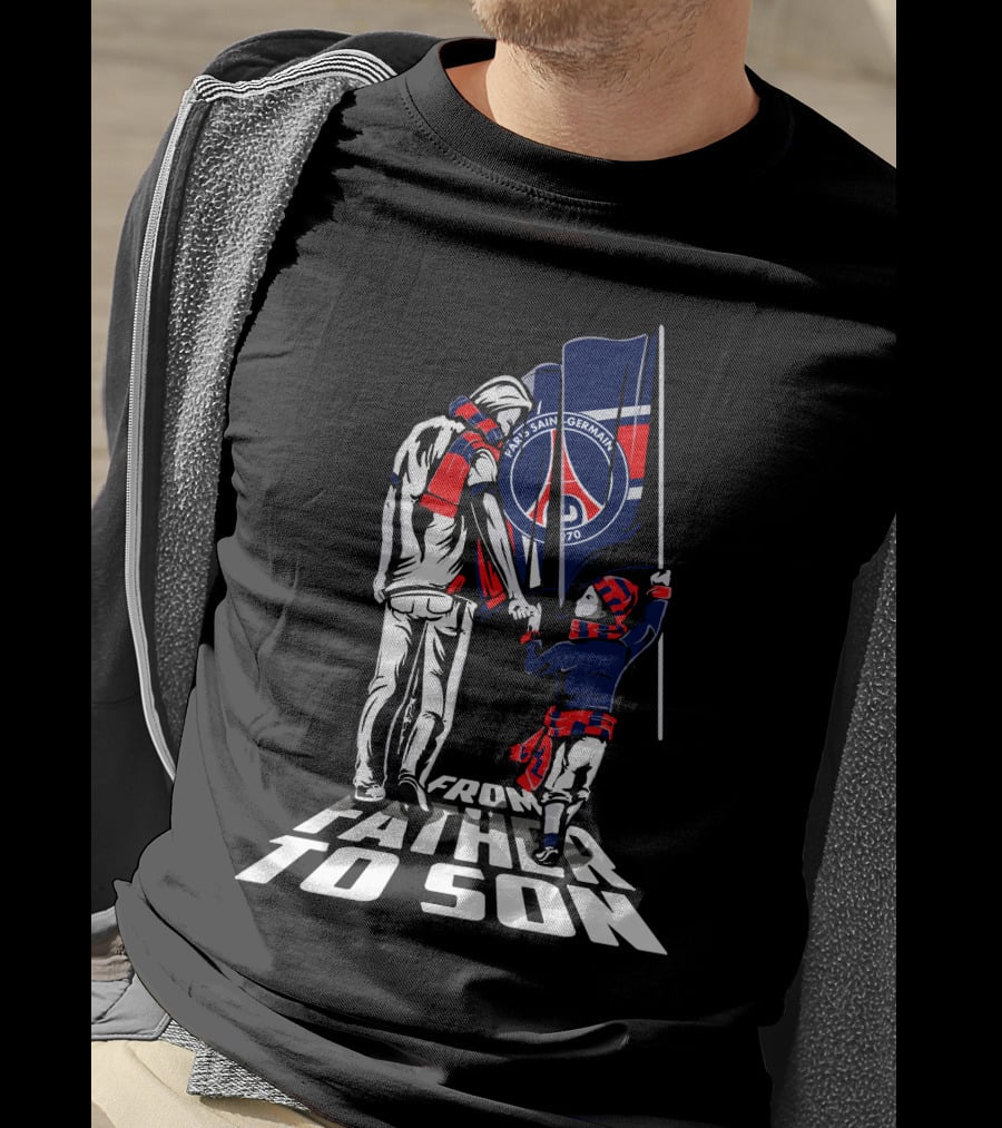 Paris Saint-Germain From Father To Son T-Shirt