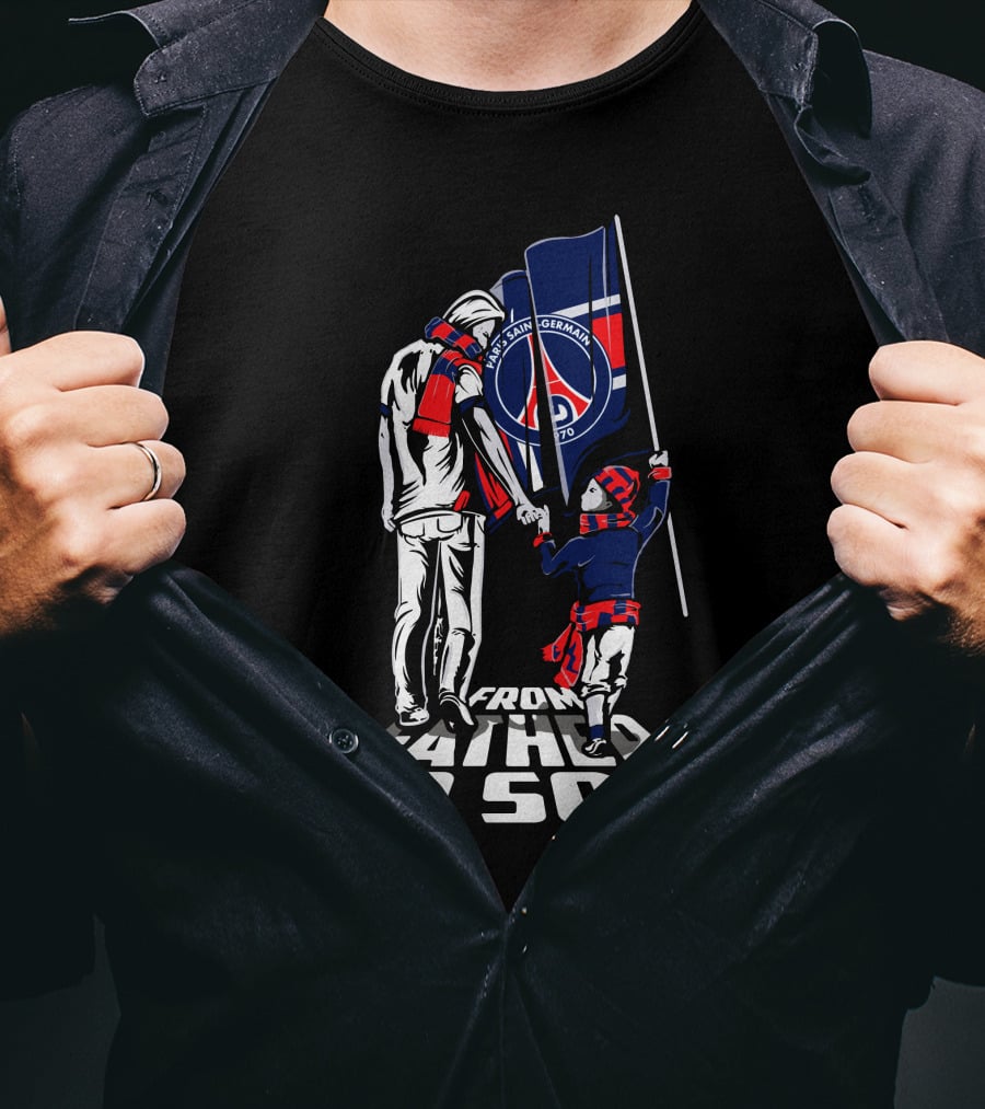 Paris Saint-Germain From Father To Son T-Shirt