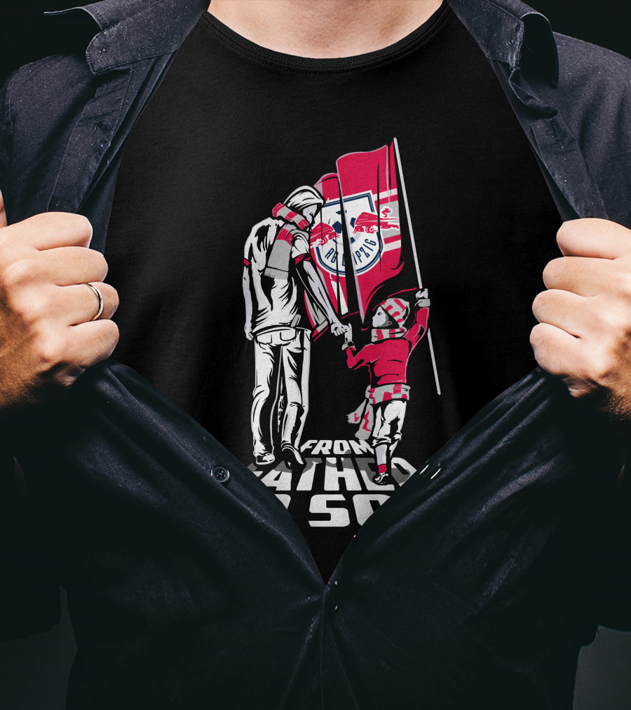 RB Leipzig From Father To Son Flag T-Shirt